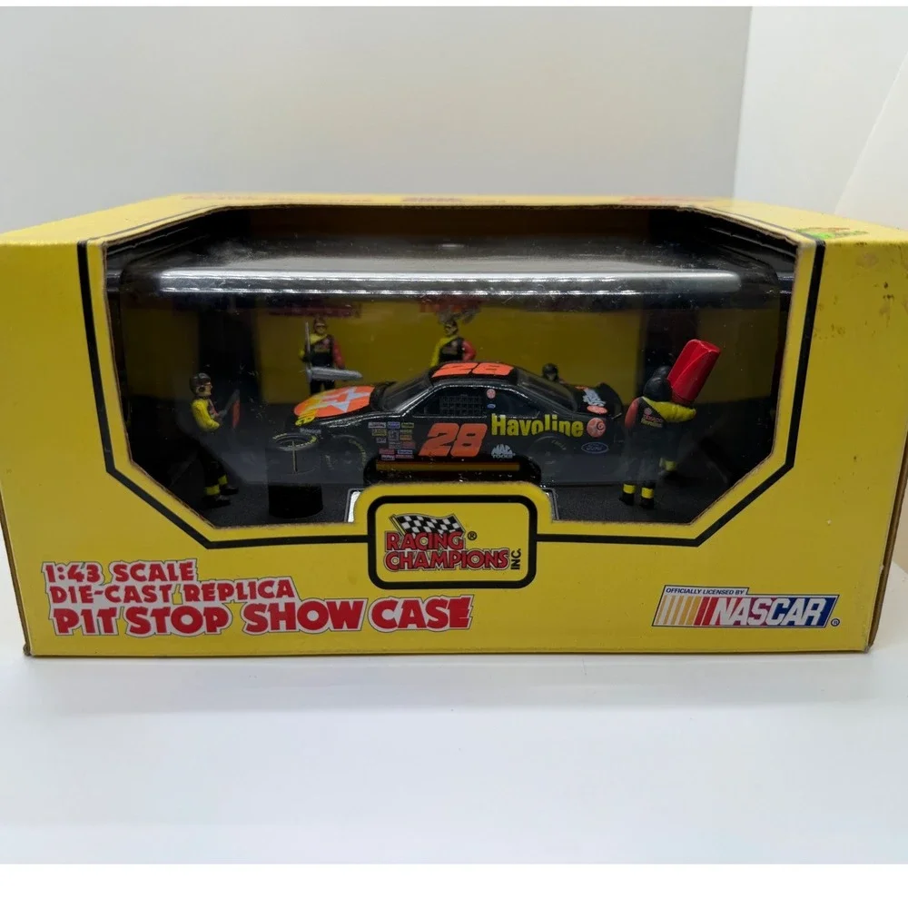 Racing Champions Ernie‎ Irvan 28 Havoline Pit Stop Show Case 1/43 NASCAR Box